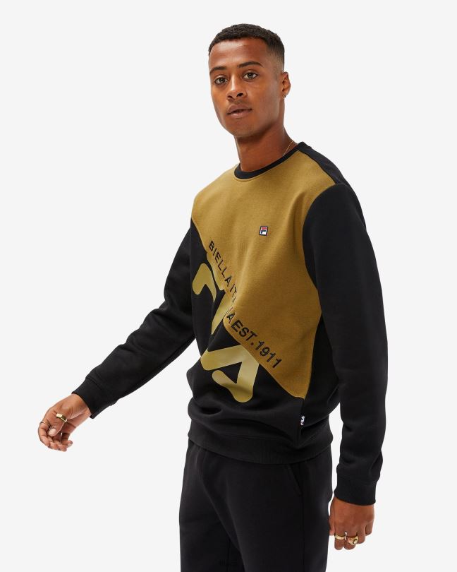 černá fila unisex monaco crew 0668L2631 Černá FILA
