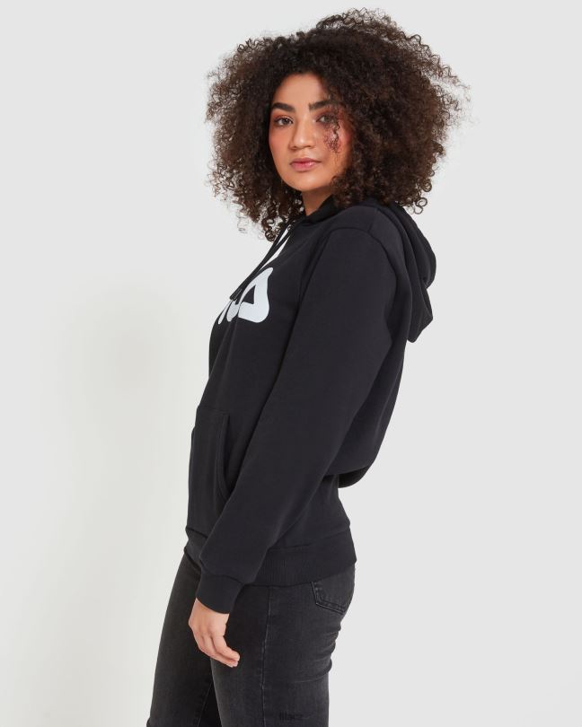 černá klasická unisex kapuce fila 0668L2466 Černá FILA