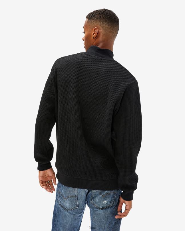 černý pánský odznak 2,0 qtr zip fila 0668L2604 Černá FILA