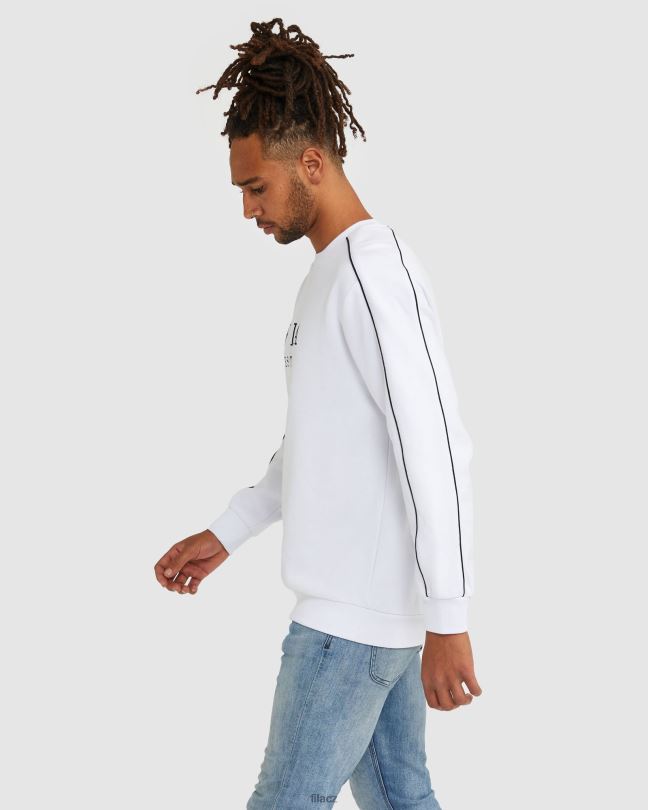 fila bílá unisex dědictví crew 0668L2590 bílý FILA