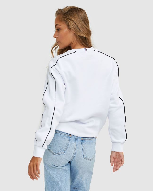 fila bílá unisex dědictví crew 0668L2590 bílý FILA