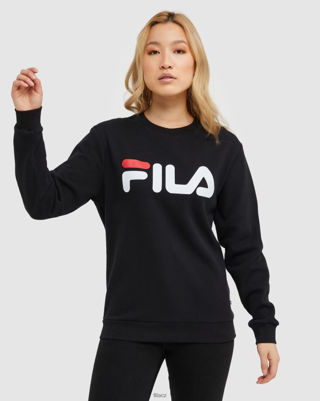 fila black classic unisex crew 0668L2488 Černá FILA
