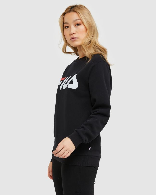 fila black classic unisex crew 0668L2488 Černá FILA