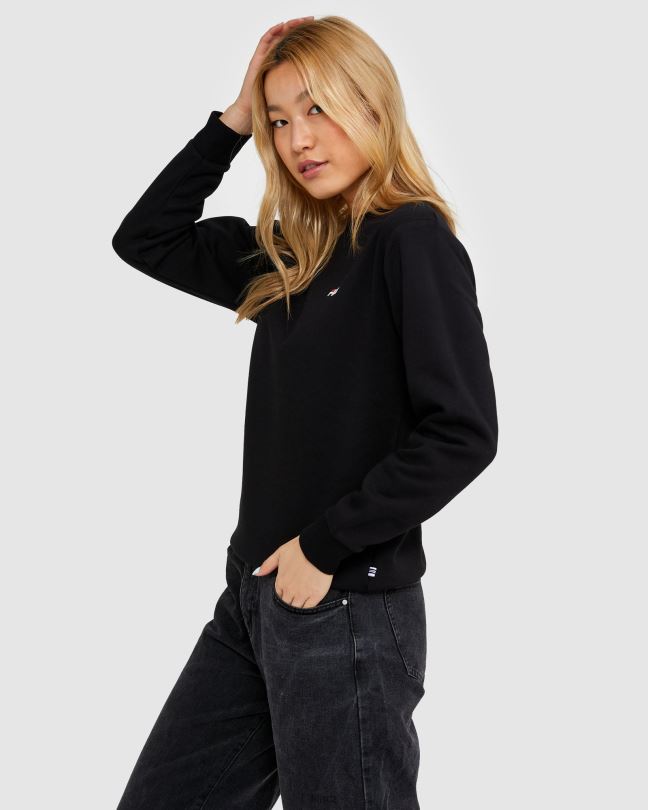 fila black classic unisex crew 2 0668L2470 Černá FILA