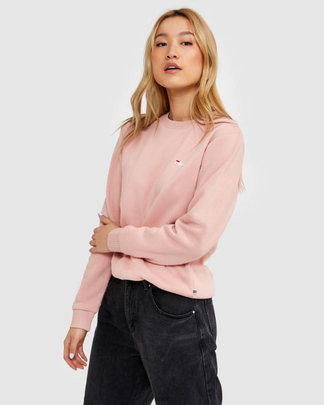 fila classic unisex crew 2 jemná růže 0668L2497 jemná růže FILA