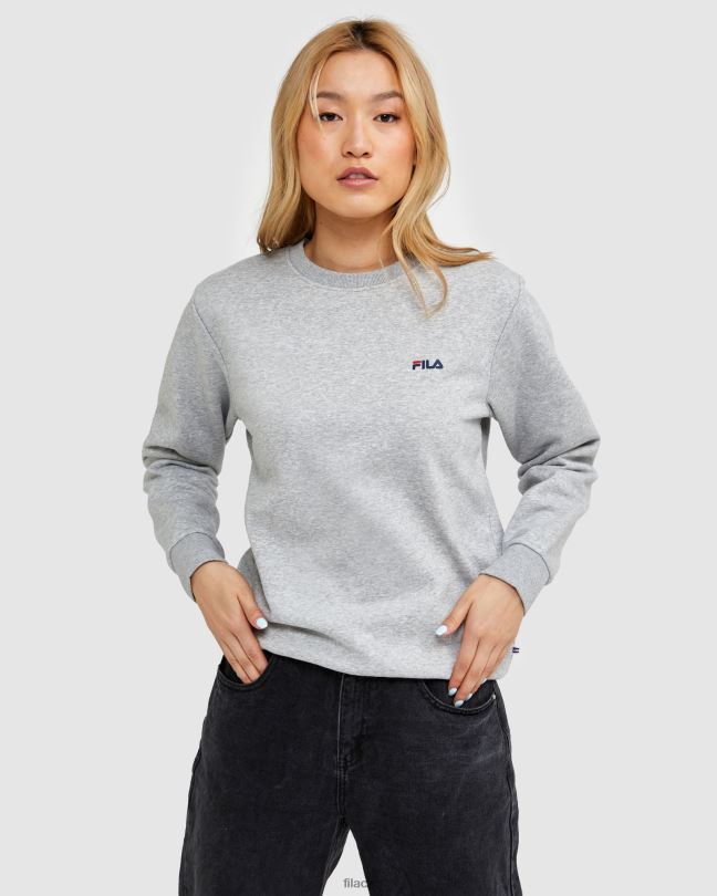 fila classic unisex crew 2 silver marle 0668L2485 stříbrný marle FILA