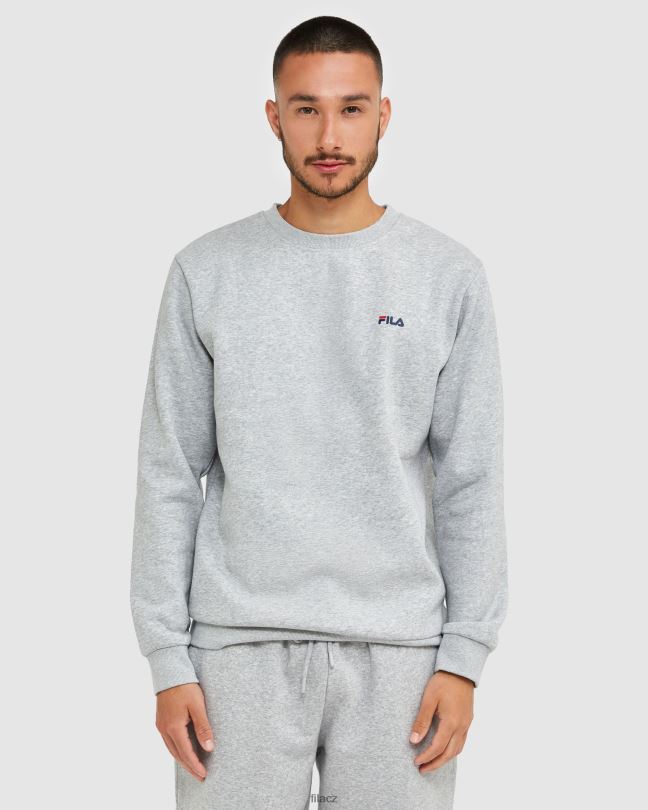 fila classic unisex crew 2 silver marle 0668L2485 stříbrný marle FILA