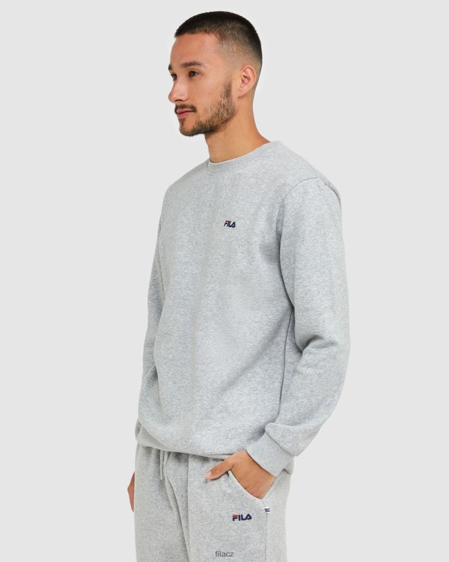 fila classic unisex crew 2 silver marle 0668L2485 stříbrný marle FILA