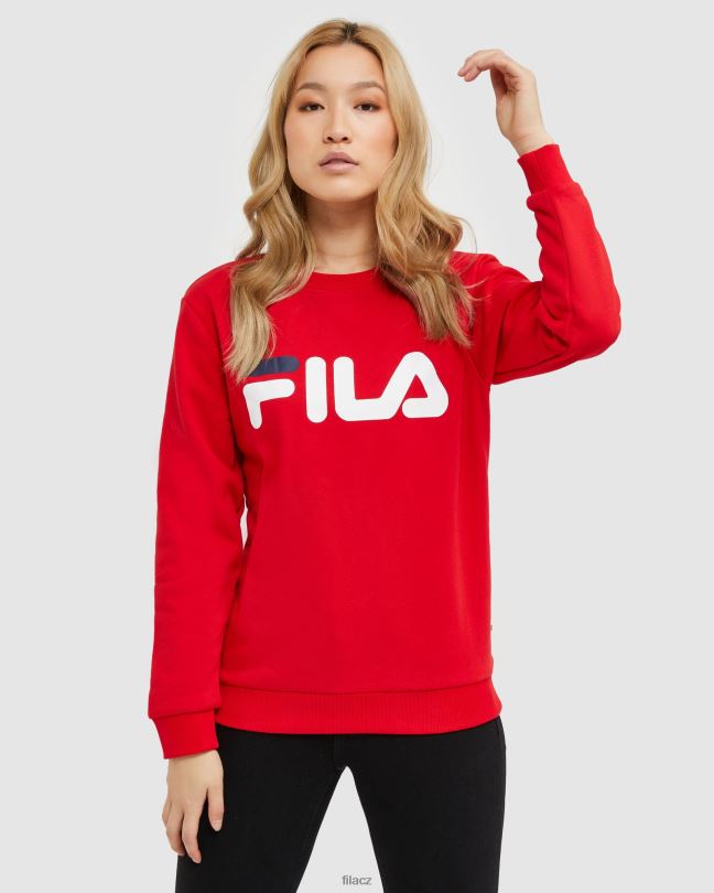 fila classic unisex crew červená 0668L2467 Červené FILA