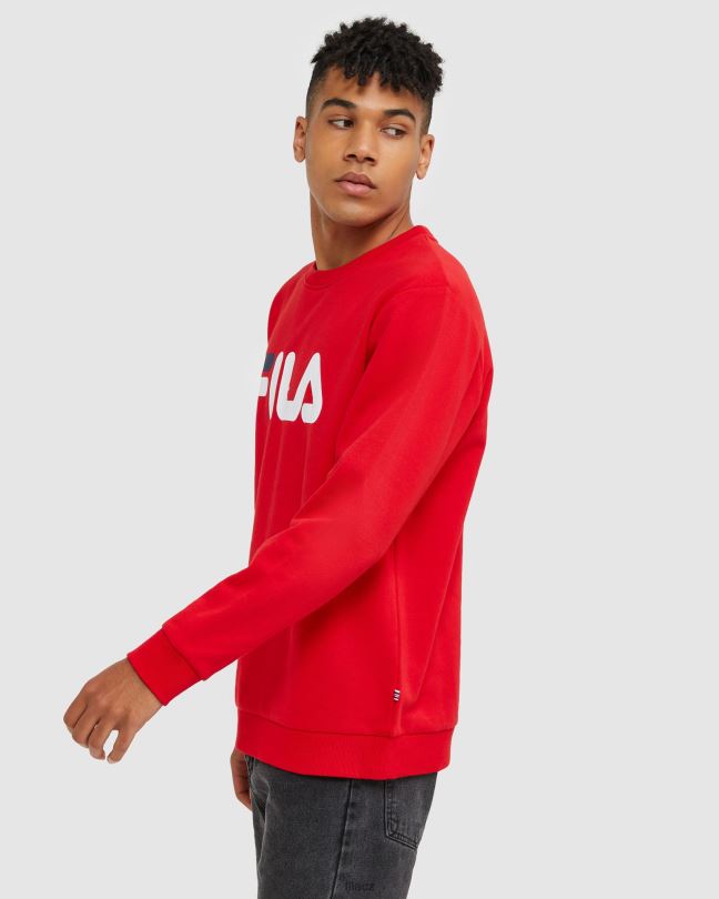 fila classic unisex crew červená 0668L2467 Červené FILA