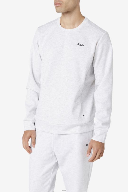fila emry crew bělená opuka/černá 0668L541 bělená opuka/černá FILA