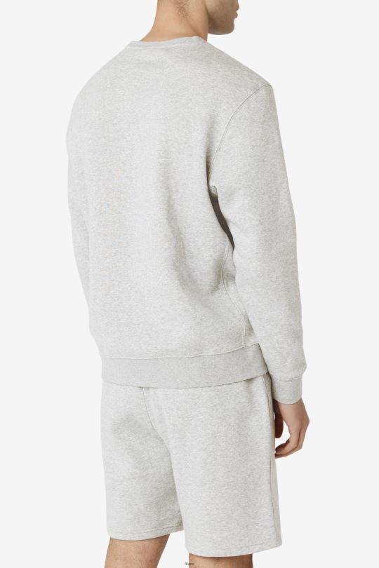 fila garran crew vřes šedý/bílý 0668L529 šedý vřes/bílý FILA