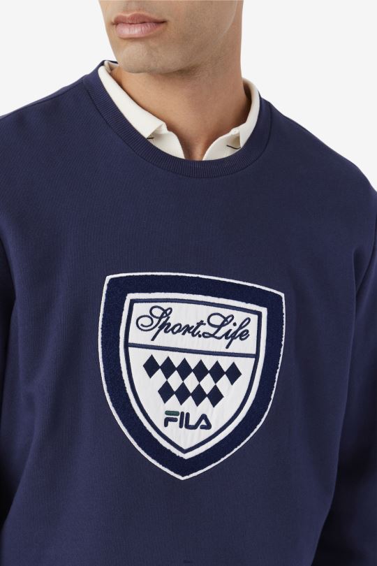 fila kush crew navy/gardenia/červnová chyba 0668L553 navy/gardenia/červnová chyba FILA