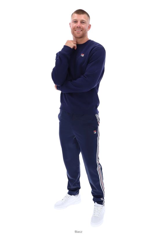 fila luka essential crew s žebrovanými bočními panely 0668L3277FILA