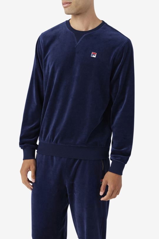 fila námořnictvo hraběcí velurová posádka 0668L478 námořnictvo FILA