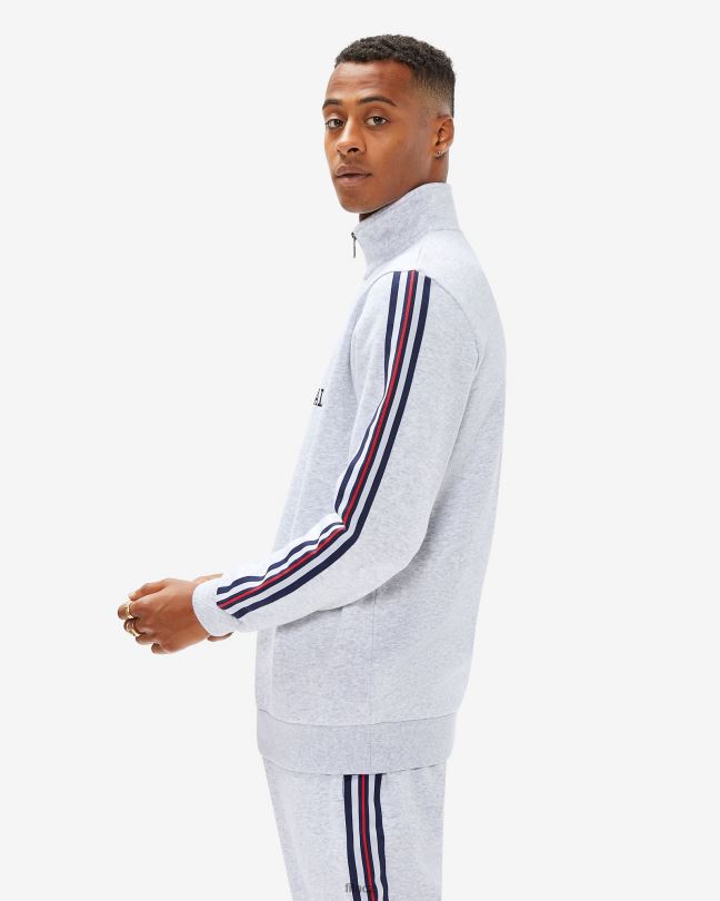 fila pánské aemero qtr zip světle šedá marle 0668L2617 světle šedá marle FILA
