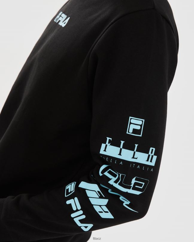 fila pánské daldy crew černé 0668L2317 Černá FILA
