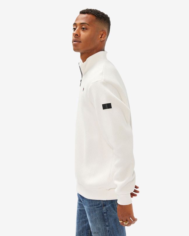 fila pánský odznak 2,0 qtr zip kokosový krém 0668L2629 kokosový krém FILA