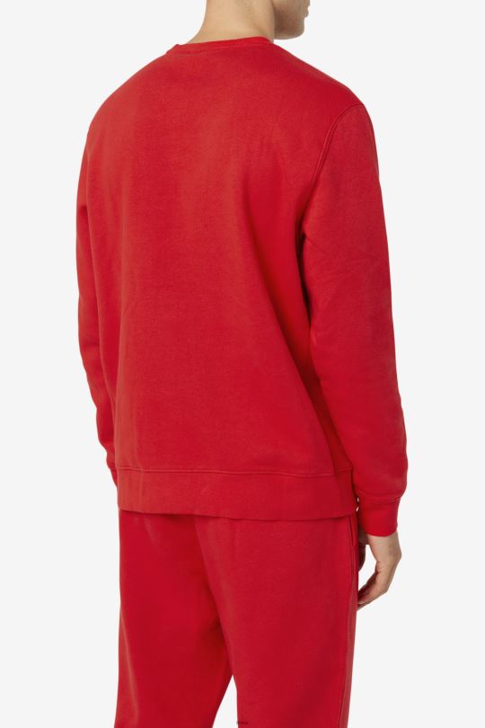 fila red garran crew 0668L526 Červené FILA