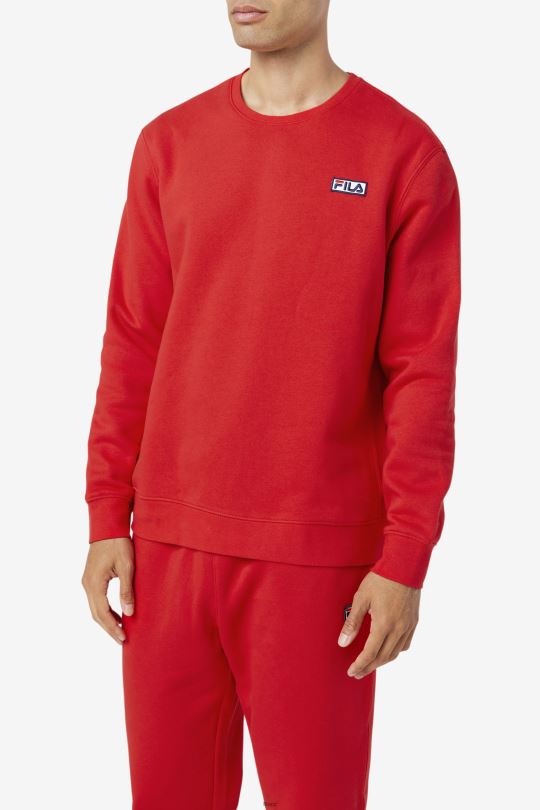 fila red garran crew 0668L526 Červené FILA