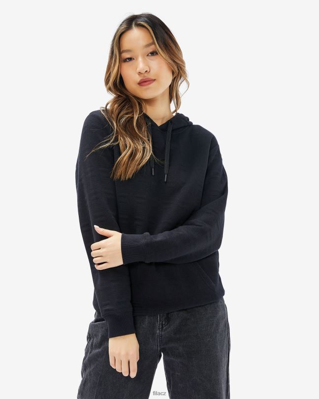 fila unisex echo kapuce černá 0668L2611 Černá FILA
