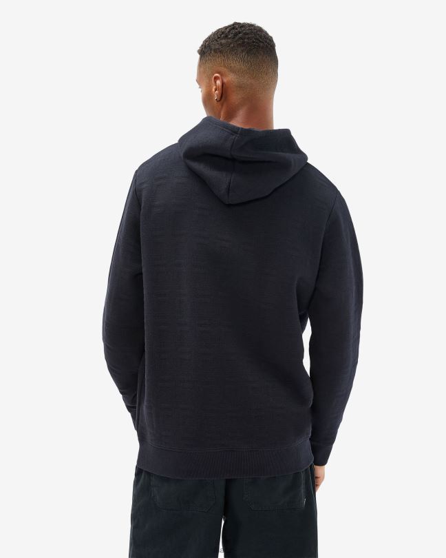 fila unisex echo kapuce černá 0668L2611 Černá FILA