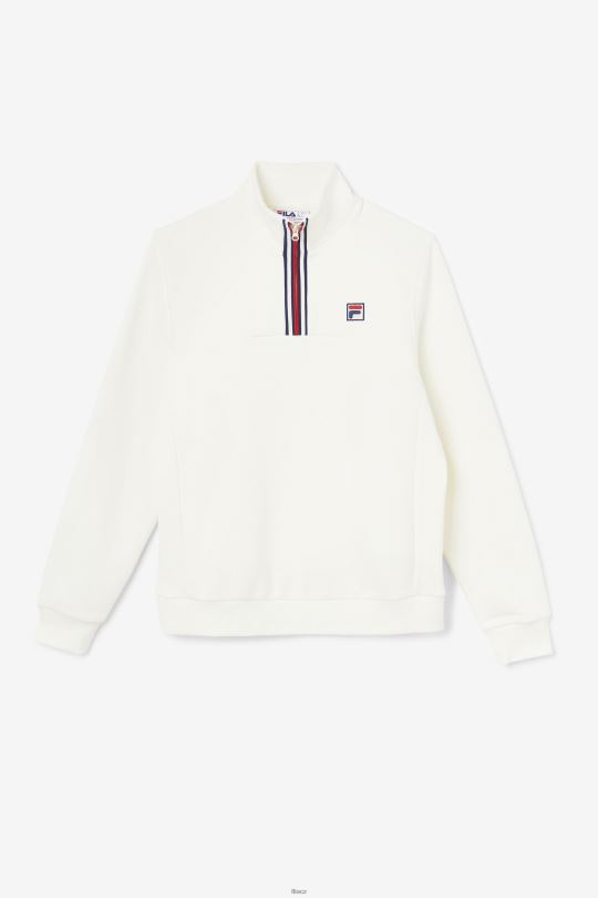 fila weston half zip egret 0668L487 volavka volavka FILA