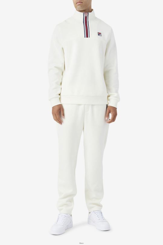 fila weston half zip egret 0668L487 volavka volavka FILA