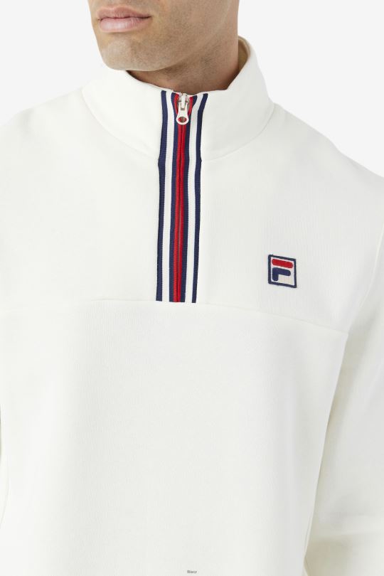 fila weston half zip egret 0668L487 volavka volavka FILA
