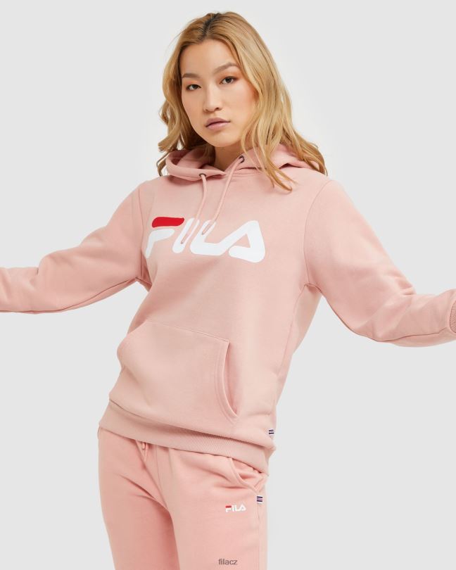 jemná růže klasická unisex kapuce fila 0668L2472 jemná růže FILA