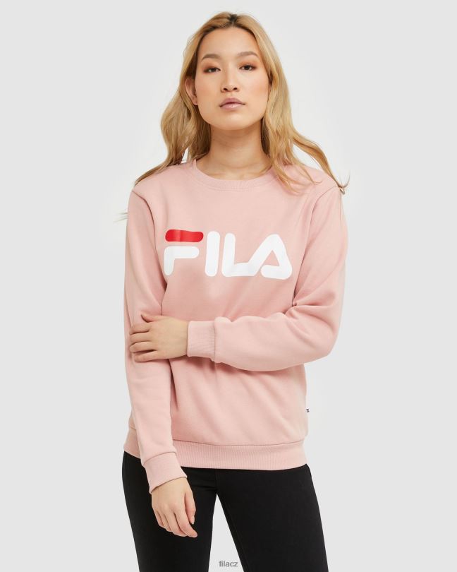 klasická unisex crew mellow rose fila 0668L2477 jemná růže FILA