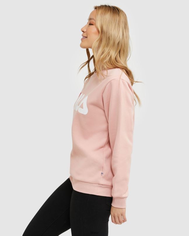 klasická unisex crew mellow rose fila 0668L2477 jemná růže FILA