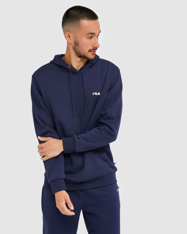 klasická unisex kapuce 2 new navy fila 0668L2471 nové námořnictvo FILA