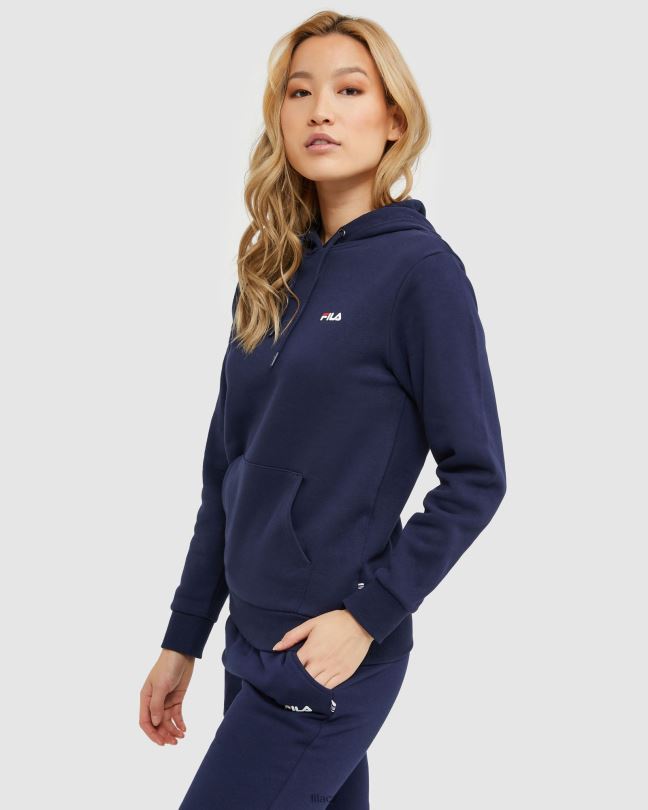 klasická unisex kapuce 2 new navy fila 0668L2471 nové námořnictvo FILA