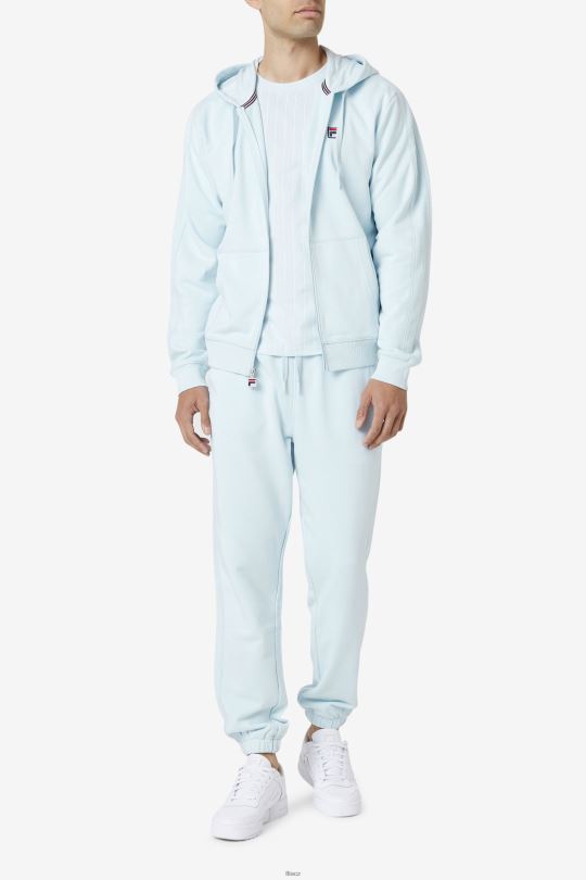 mikina fila blue joey s kapucí na zip 0668L454 modrý FILA