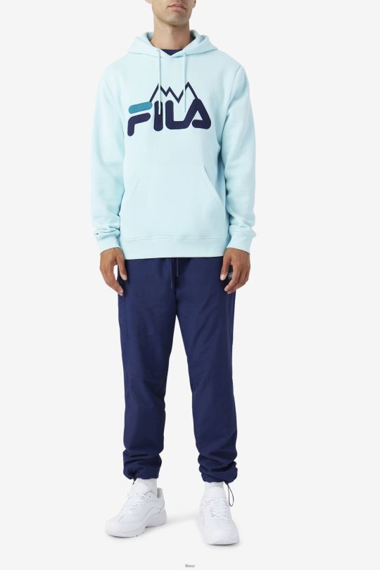 mikina fila ledová aqua/navy/deep lake nan 0668L544 ledová voda/námořnictvo/hluboké jezero FILA