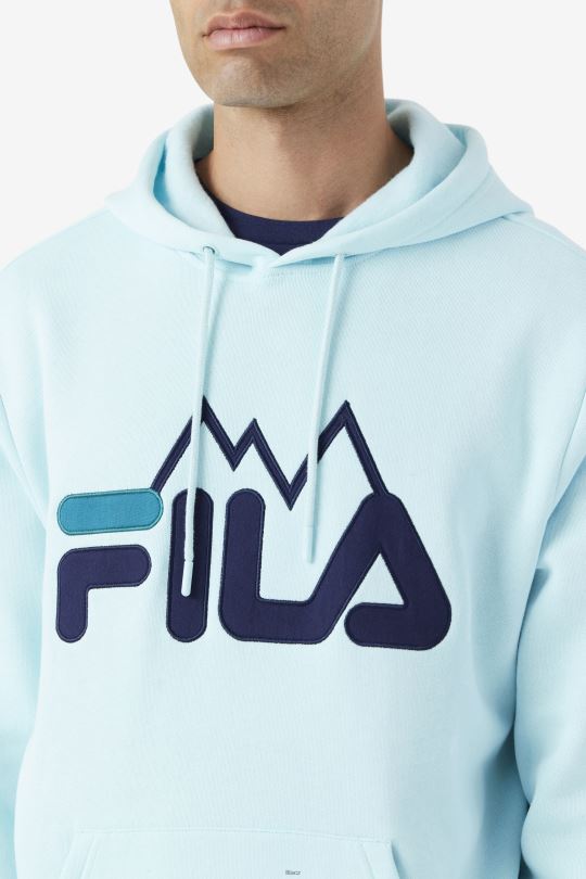 mikina fila ledová aqua/navy/deep lake nan 0668L544 ledová voda/námořnictvo/hluboké jezero FILA