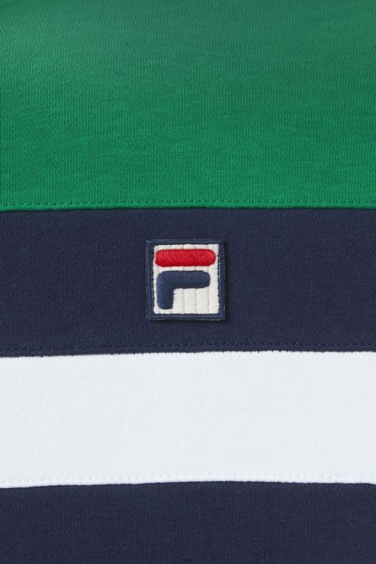 mikina fila navy/želé/bílá arlo 0668L484 námořnická/želé/bílá FILA