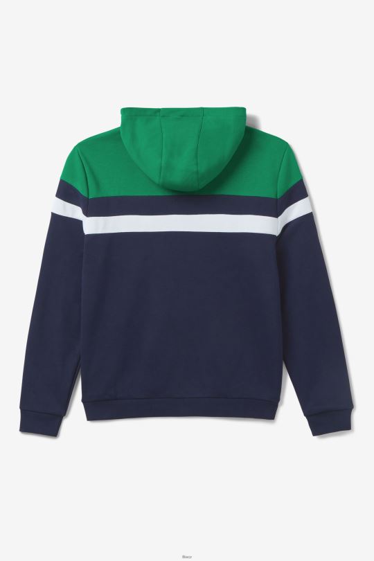 mikina fila navy/želé/bílá arlo 0668L484 námořnická/želé/bílá FILA