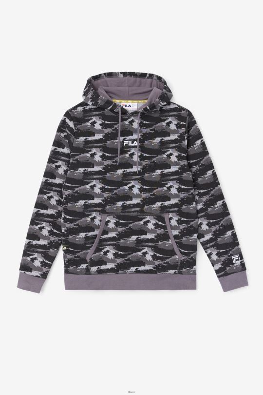 mikina fila seneca s kapucí bouřka camo 0668L523 kamufláž bouřky FILA