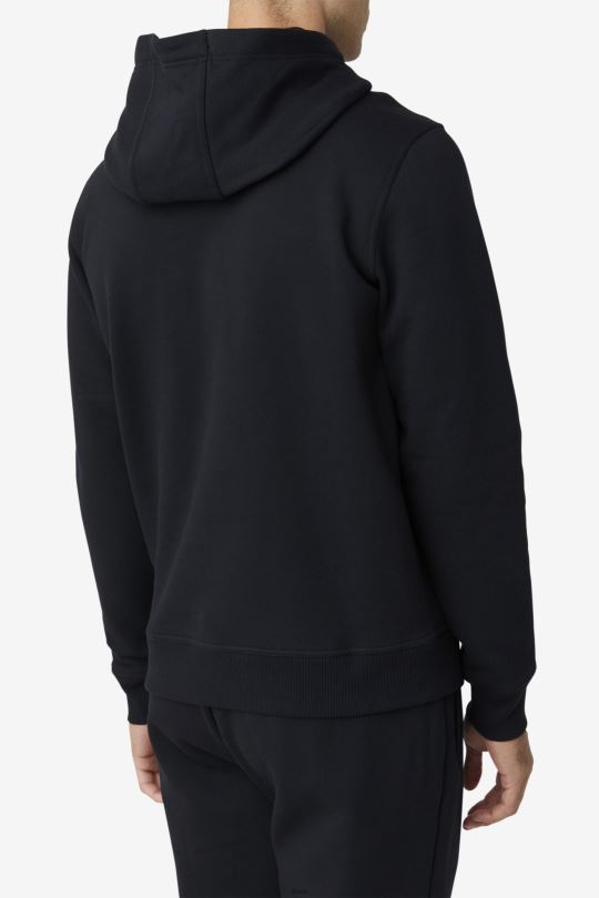mikina s kapucí fila black godfrey 0668L448 Černá FILA