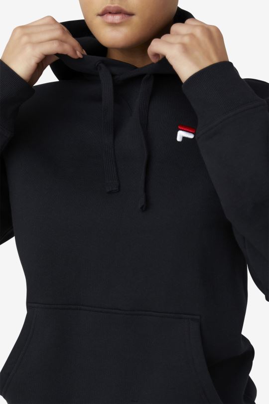 mikina s kapucí fila black godfrey 0668L448 Černá FILA
