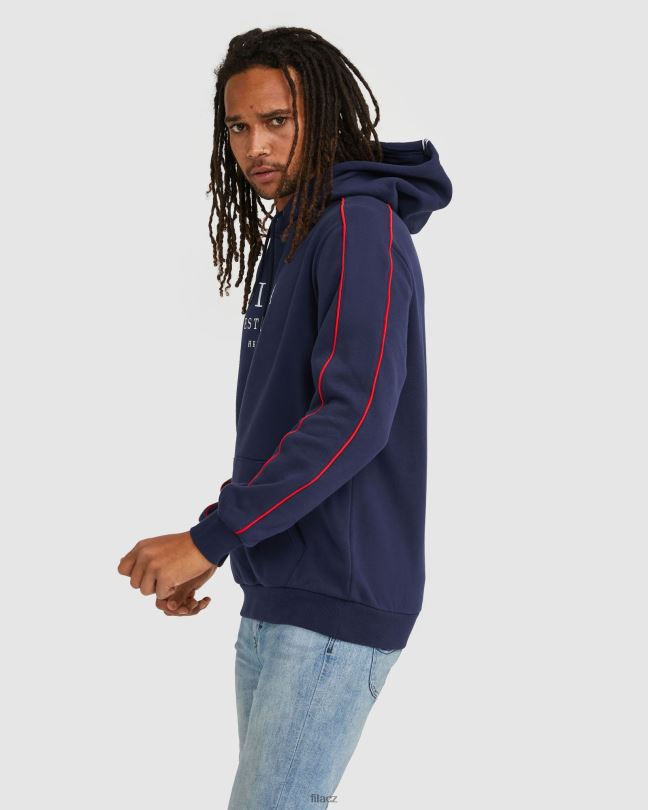 nový námořnický unisex dědictví kapuce fila 0668L2592 nové námořnictvo FILA