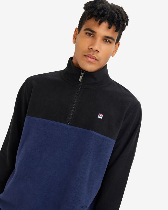 pánské David qtr zip new navy fila 0668L2609 nové námořnictvo FILA