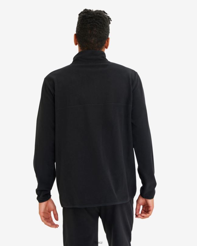 pánské david qtr zip fila black 0668L2600 Černá FILA