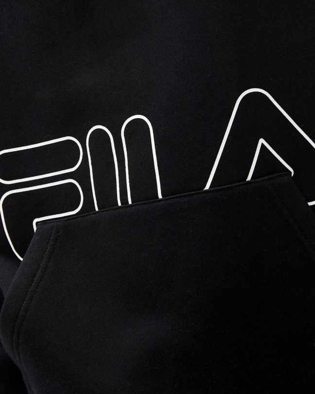 pánská jay qtr zip fila černá 0668L2606 Černá FILA