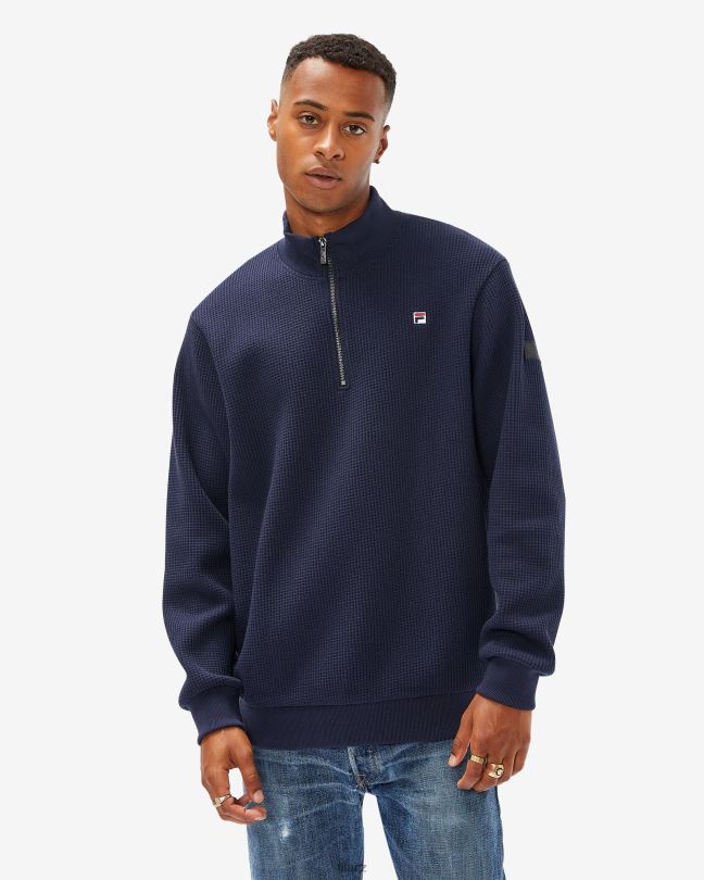 pánská placka 2,0 qtr zip new navy fila 0668L2633 nové námořnictvo FILA