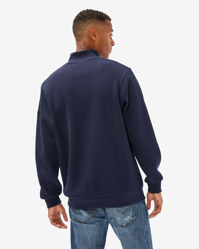 pánská placka 2,0 qtr zip new navy fila 0668L2633 nové námořnictvo FILA