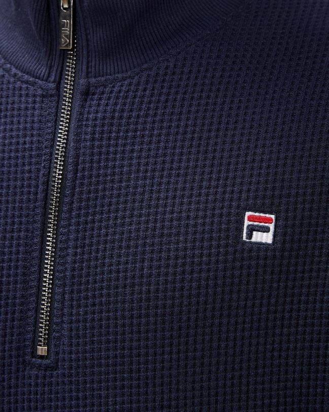 pánská placka 2,0 qtr zip new navy fila 0668L2633 nové námořnictvo FILA