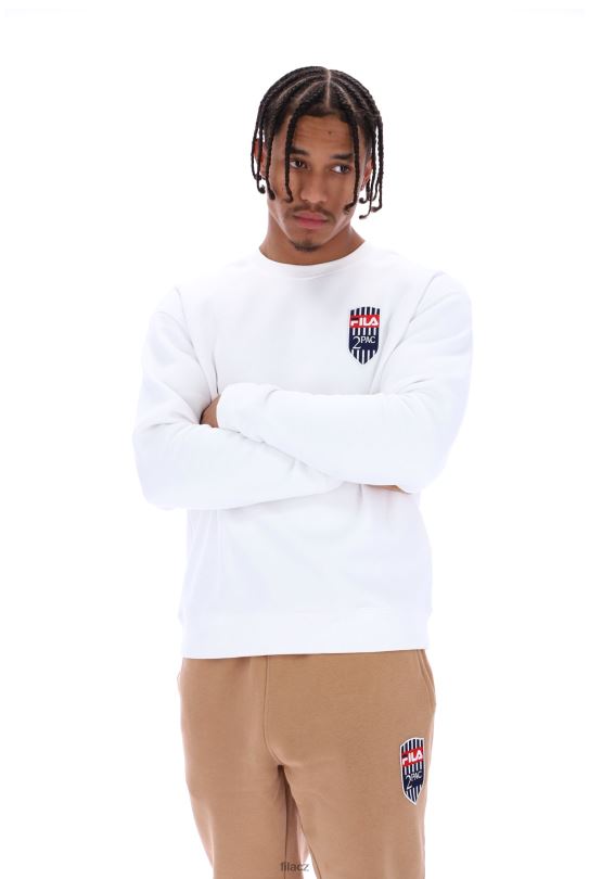 tupac fila fleece patch crew svetr 0668L3192FILA